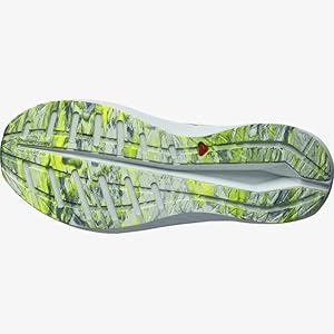 Amazon | [サロモン] AERO VOLT WHITE/CHINA BLUE/SAFETY YELLOW